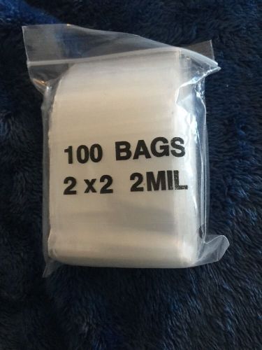 1000 Bags 2x2 2Mil