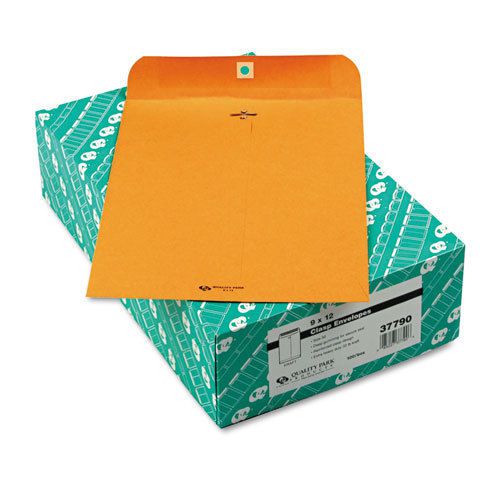 Clasp envelope, 9 x 12, 32lb, brown kraft, 100/box for sale