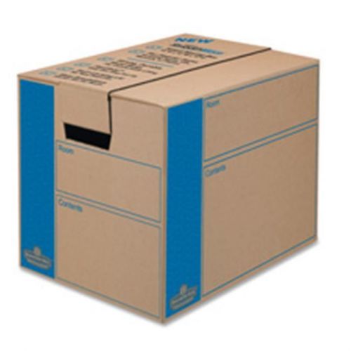 Fellowes mfg. co. fel0062901 moving boxes large 18-.25in.x25in.x19in. 6-ct kraft for sale