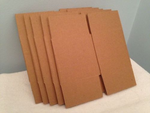 (5) 4x4x4 Cardboard Packing Mailing Moving Shipping Boxes Corrugated Box Cartons