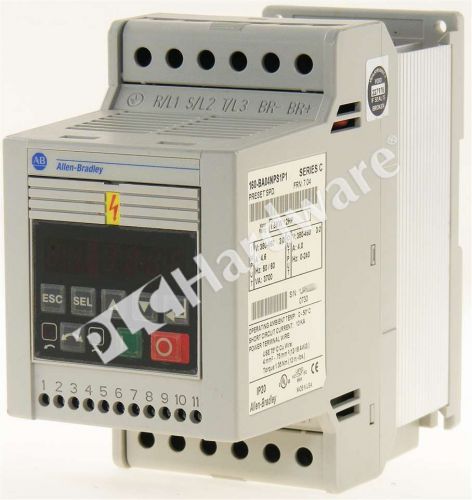 Allen Bradley 160-BA04NPS1P1 /C AC Smart Speed Controller 2HP 4.0A 380-460V 3PH