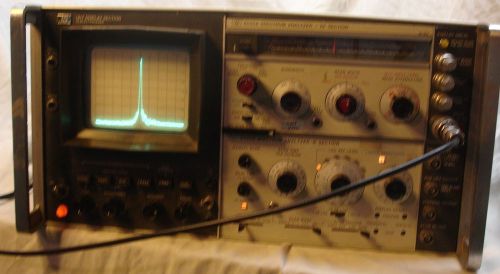HP 141T with an 8555A and an 8552B spectrum analyzer