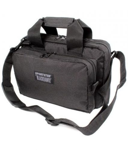 Blackhawk 73SB00BK Black Sportster Shooters Bag with Two Large Dual Compartments