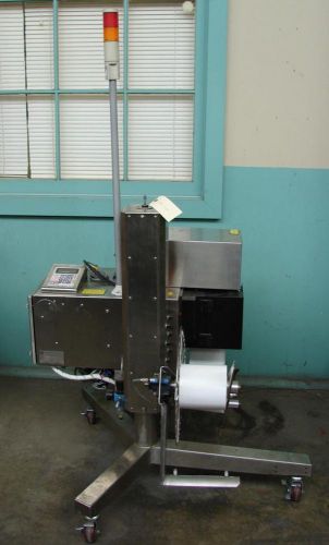 Techno pak model tp-7 rh wipe on pressure sensitive labeler with zebra 170 pax p for sale