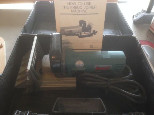 Freud 4&#034; Joiner Machine Model JS 100 Volts 115 with case