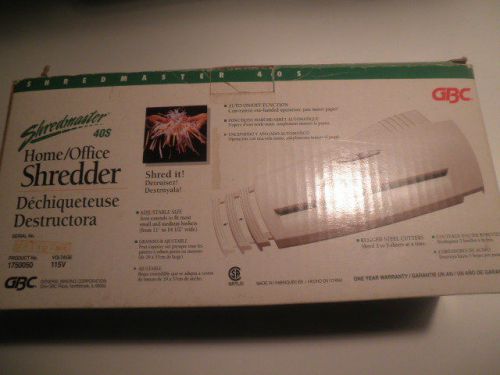 Shredmaster GBC 40S Home /Office Shredder