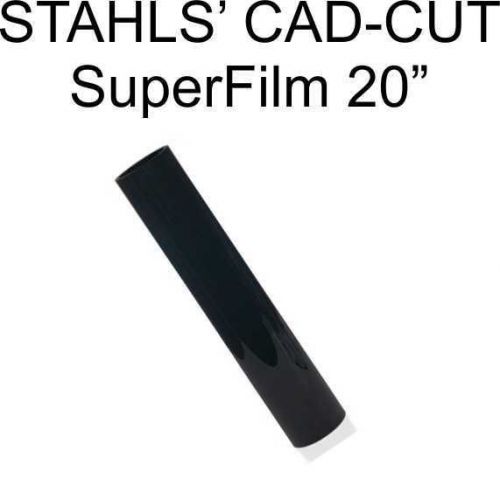 Stahls&#039; SUPERFILM Heat Transfer Vinyl - BLACK - 20&#034; x 5yds