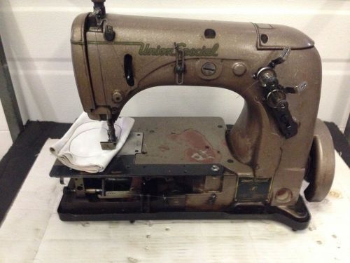 UNION SPECIAL 1 NEEDLE  H-D  NEEDLE FEED  CHAINSTITCH  INDUSTRIAL SEWING MACHINE