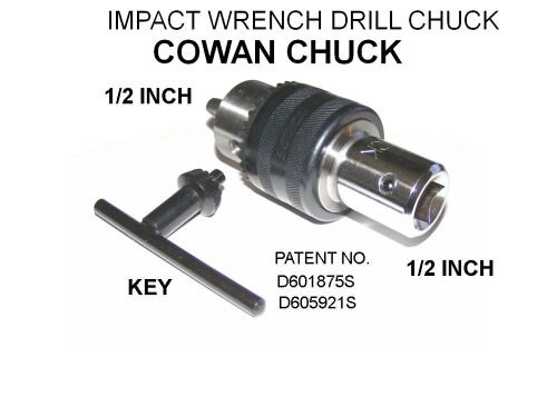 DRILL CHUCK for IMPACT WRENCH;  IMPACT GUN DRILL CHUCK