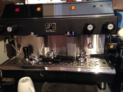 Silver Espresso Machine: Astra Mega II Semi-automatic
