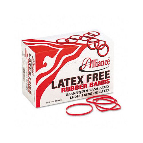 Alliance rubber latex-free orange rubber bands, size 33, 3-1/2 x 1/8, 850/box for sale