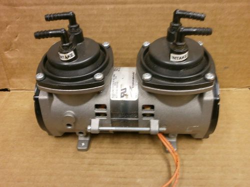 Thomas double diaphragm vacuum pump 110 volt demo unit for sale