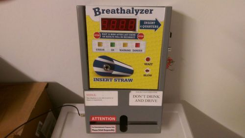 coin opperated breathalyzer vending machine