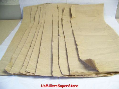 Kraft cushion wrap 2-ply 11x29 10 pc used for sale