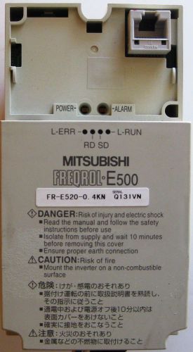 Mitsubishi FR-E520-0.4KN Freqrol E500 Inverter 200-240VAC 3PH