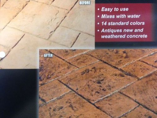 Waterbased cementitious antiquing agent for stamped concrete for sale