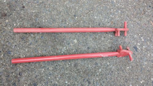 2 heavy duty manual re bar concrete rebar twister tool  set of two 32&#034; usa made for sale