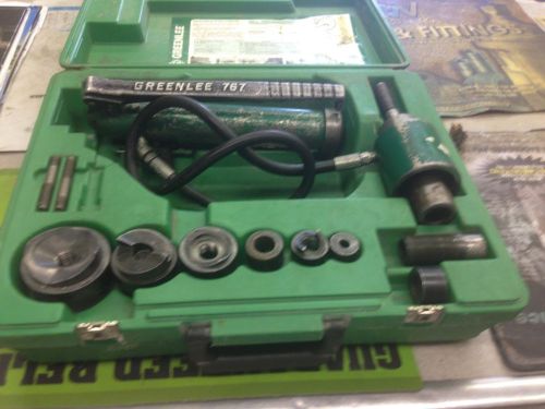 GREENLEE 7306 HYDRAULIC KNOCKOUT PUNCH DRIVER SET
