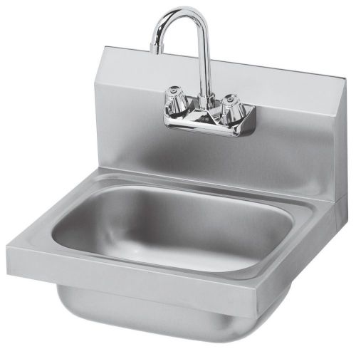 NEW Krowne HS-2 Stainless Steel NSF Wall Hung Hand Sink with Faucet - Free Ship!