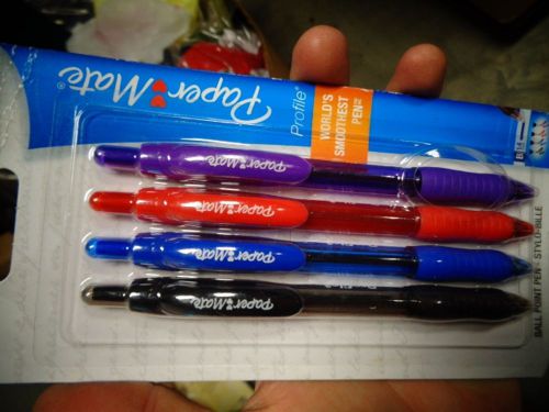 Paper Mate Profile World&#039;s Smoothest Pen Different Colors Ball Point Pen