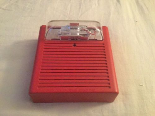 Wheelock as-24mcw horn/strobe fire alarm for sale