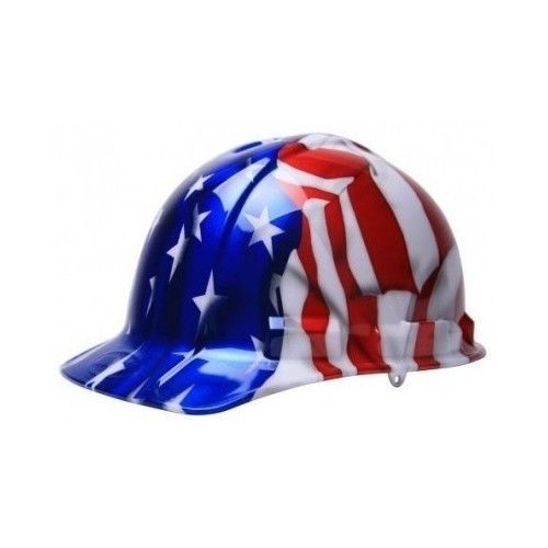 3M Safety Works American Flag US Patriotic Construction Hard Hat America Spirit