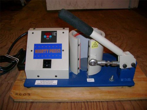 STAHLS HOTRONIX MIGHTY PRESS MUG HEAT THERMAL TRANSFER-EXCELLENT CONDITION