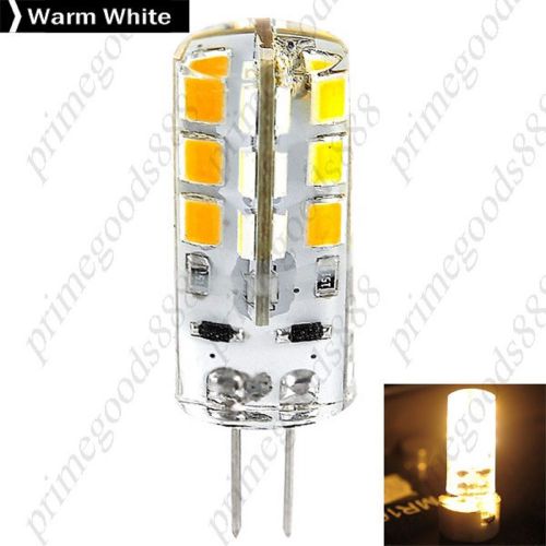 12V G4 3W 400LM 24 LED SMD 2835 LED Light Bulb Lights Free Shipping Warm White