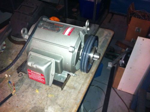 Reliance Electric 3Hp 230/480 3ph motor. 1730 rpm  Frame 182T