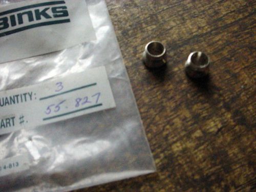 2 Binks setting screws part no. 55-827 NOS airless spray gun paint sprayer