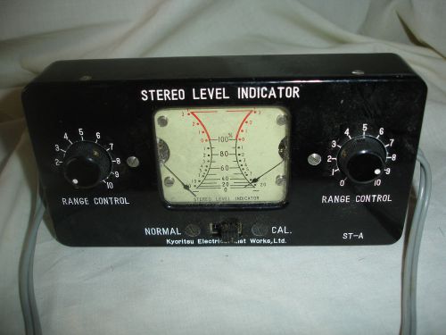 Stereo Level Indicator ST-A Kyoritsu Electronics Works Ltd.