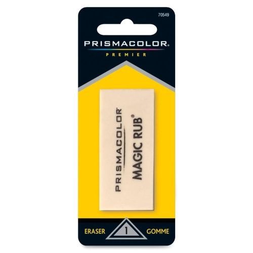 LOT OF 10 Prismacolor Magic-Rub Eraser-Lead Pencil Eraser-Vinyl -Gray- SAN73201