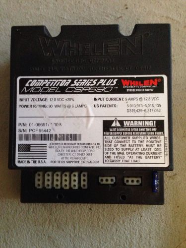 Whelen CPS690 6 Outlet 90 Watt Supply