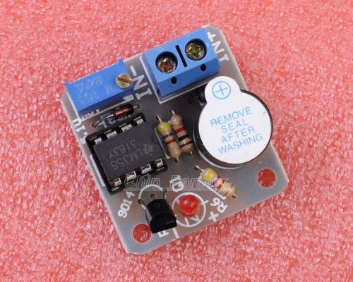 9V Accumulator Sound Light Alarm Buzzer Prevent Over Discharge Controller