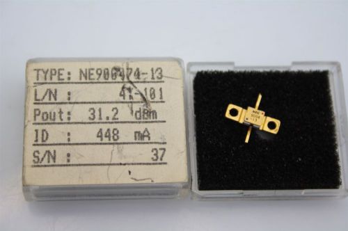 Microwave Power Amplifier GaAs MESFET 9-13.5GHz ~31 dBm Transistor NE900474-13