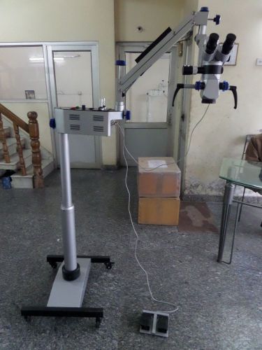 Floor stand microscope zoom magnification - operating microscope for sale