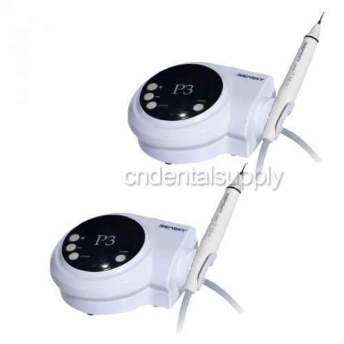 2 SET Dental Ultrasonic Piezo Electric Scaler fit DTE Satelec Handpiece Tips