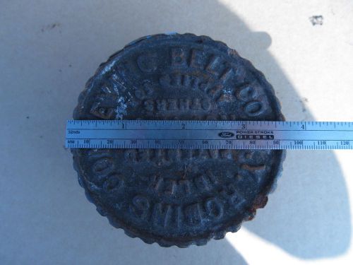 Very Large Grease cup Cap, Cast Iron, Hit and Miss Old Gas Engine