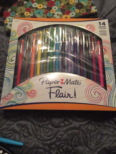 Paper Mate Flair 14 Count. New In Box!