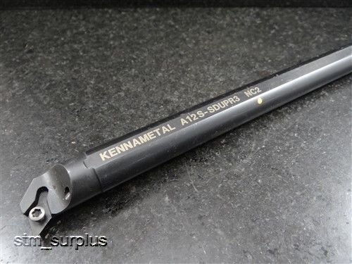 New kennametal coolant thru threading &amp; grooving bar 3/4&#034; x 10&#034; a12s-sdupr3 nc2 for sale