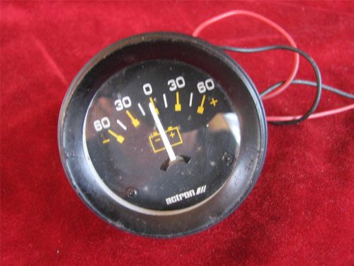 Volt Meter Actron 60v +/- Voltmeter Illuminated