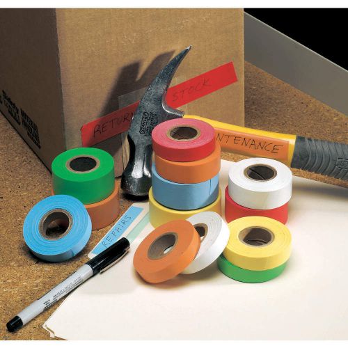 Carton tape, paper, white, 3/4 in. x 14 yd. 48859w for sale