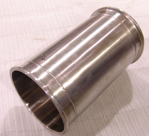 sanitary stainless tri-clamp tubing spool 8&#034; x 14&#034; pipe connector  fitting