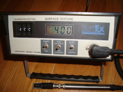 Extrude Hone Surface Capacitance Texture Micron Meter SurfEx for Corvette Heads