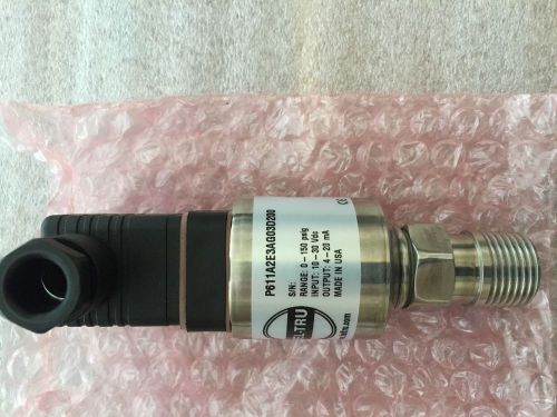 TEL-TRU Industrial Silicon Glass Fused Pressure Transmitter P611A2E3AG03D200 NEW