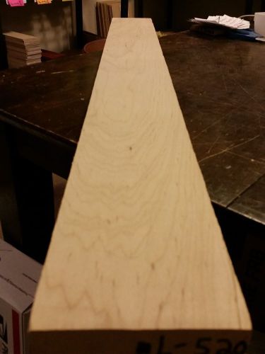 4/4 Maple Board 36.25 x 3.75 x ~1in. Wood Lumber (sku:#L-520)