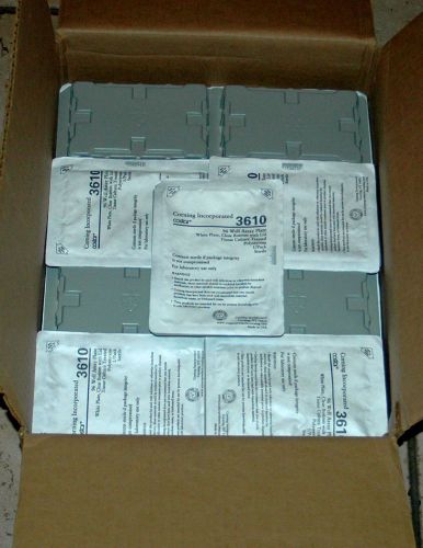 Case of 33 corning co-star 3610 assay plate white/clear bottom 96-well sterile for sale