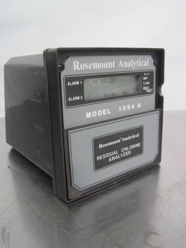 R114316 rosemont analytical model 1054a residual chlorine analyzer for sale