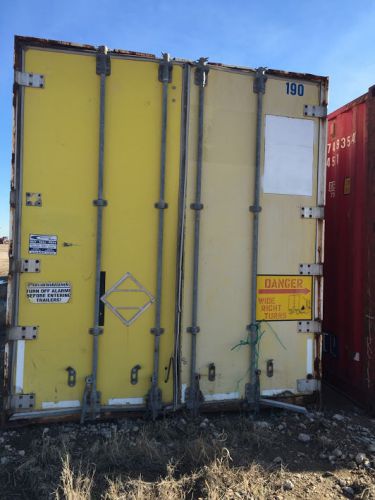 48&#039; x 102&#034; aluminum &#034;handy man special&#034; storage container in dallas, tx for sale