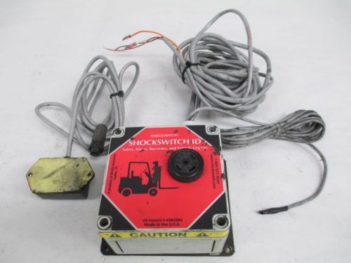 SHOCKWATCH SHOCKSWITCH ID SAFETY COLLISION ALARM RECORDER VERTICAL MOUNT D207895